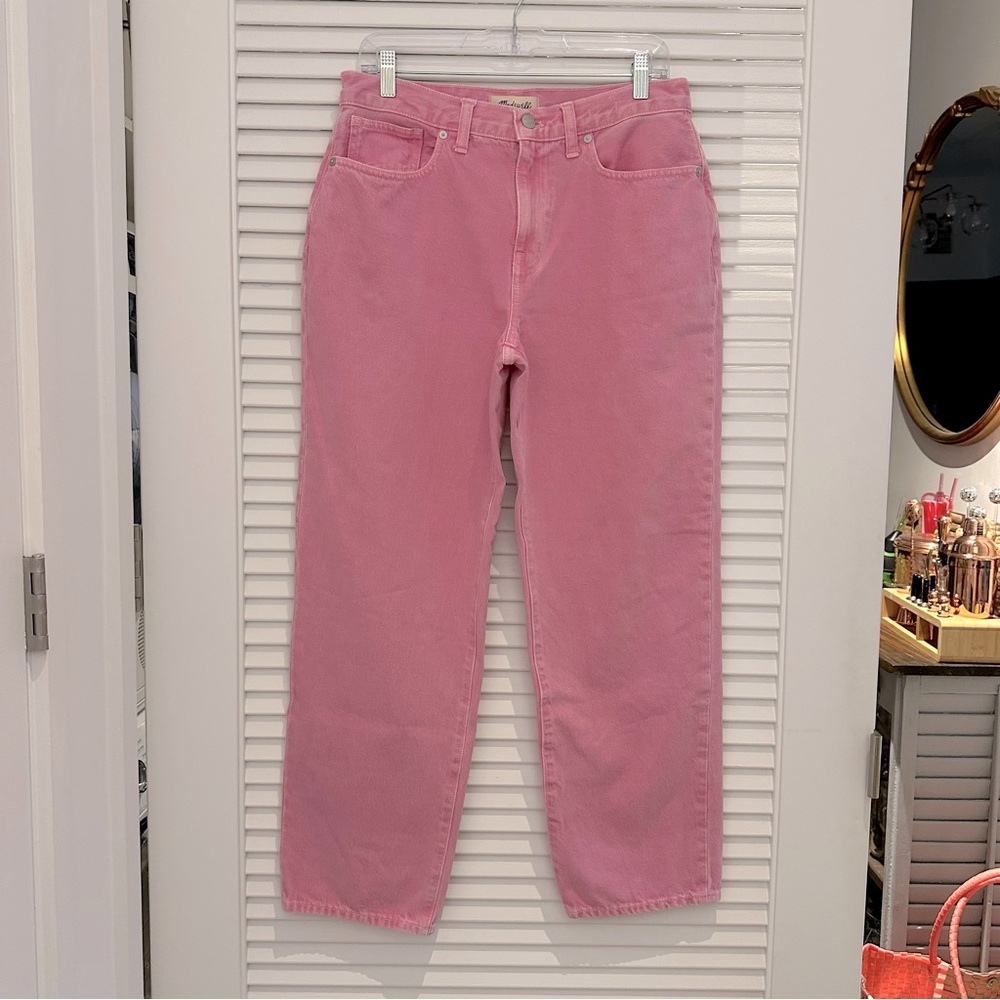 Madewell Petite Baggy Straight Jeans